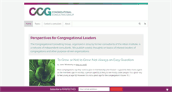 Desktop Screenshot of congregationalconsulting.org